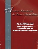 Dépliant Gala Academia XXI 2006