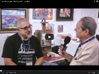 Louis Bruens parle d'art avec maître Humberto Pinochet