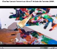 Charles Carson honoré au titre d' Artiste de l'année 2009