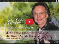 Jean-Yves Guindon intronisé maître de l'Académie Internationale des Beaux-Arts du Québec