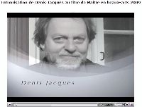Intronisation de Denis Jacques au titre de Maître en Beaux-Arts 2009