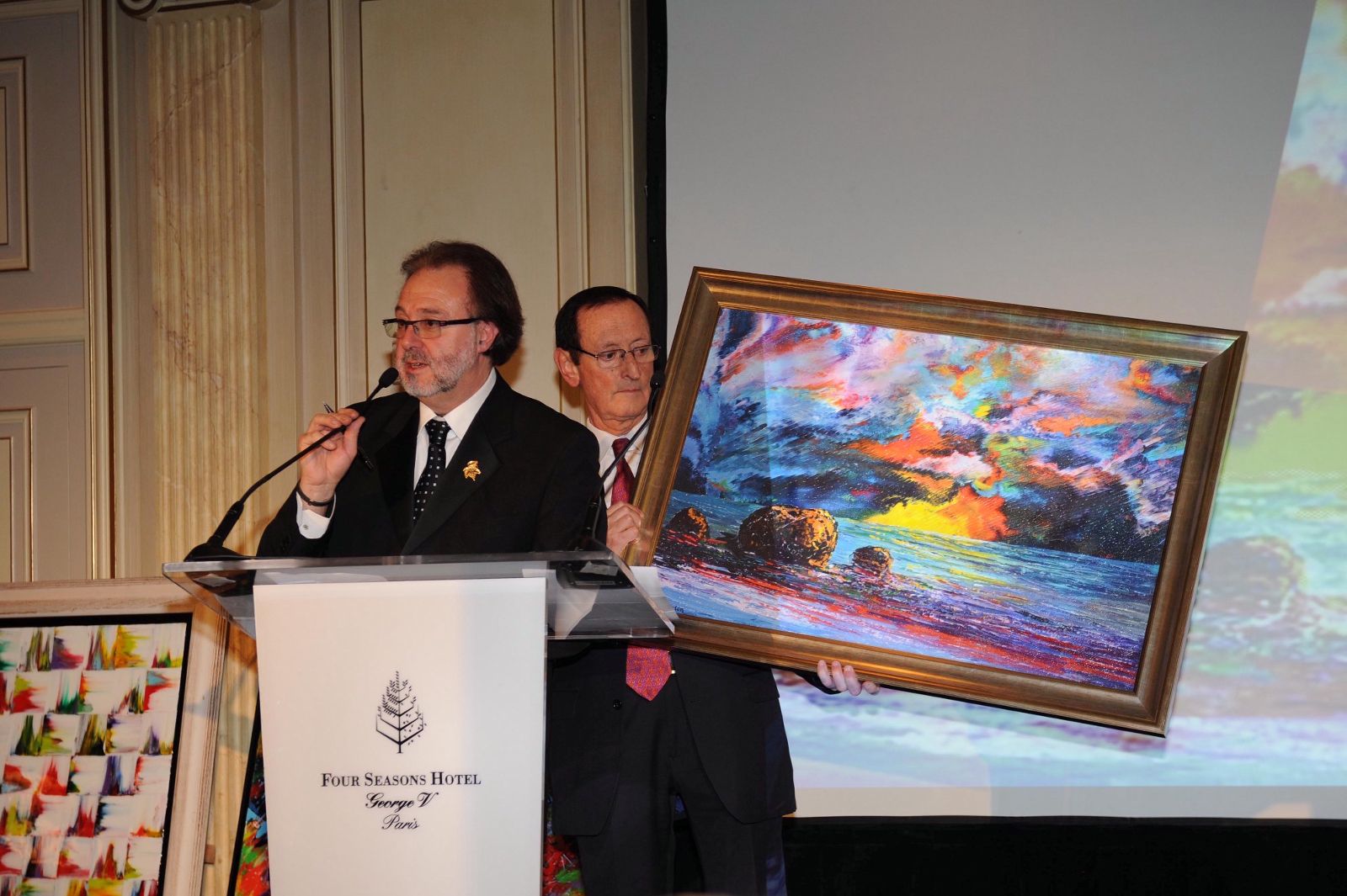 Charles Carson au Gala des Sommeliers de Paris 2013
