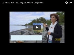  Entrevue à MAtv pour l'émission Le fleuve aux mille vagues Hélène Desjardins