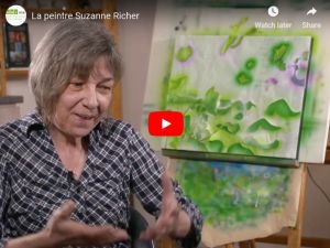 Suzanne Richer Maître en Beaux-arts AIBAQ- Émission Ça nous regarde