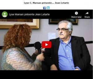 Jean Letrate Grand Maître en Beaux-arts AIBAQ